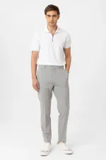 Antioch Açık Gri Slim Fit Comfort Erkek Pantolon
