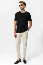 Antioch Black Basic Crew Neck Men's T-Shirt