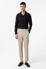 Antioch Siyah Slim Fit Erkek Gömlek