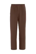 Antioch Coffee Linen Blend Jogger Men's Pants