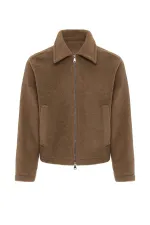 Veste pour homme Antioch Coffee, texture douce et décontractée