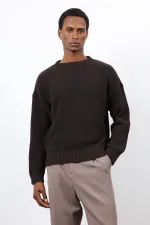Pull en maille pour homme Antioch Coffee
