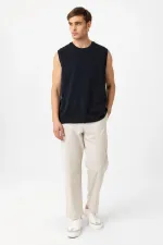 Antioch Lacivert Relaxed Fit Erkek Kolsuz T-Shirt Antioch Lacivert Relaxed Fit Erkek Kolsuz T-Shirt