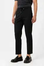 Costume Antioch noir coupe slim confortable pour homme