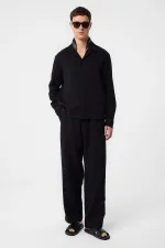 Antioch Black Textured Men's Shirt