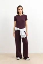 Antioch Mürdüm Dökümlü Kadın Eşofman Takım