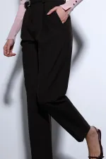 Antioch Kahve Pensli Kadın Pantolon