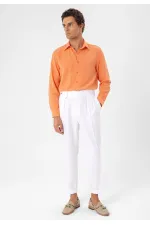 Chemise à manches longues Antioch Salmon pour homme