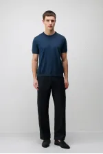 Antioch İndigo Comfort Slim Triko T-Shirt