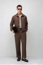 Antioch Coffee Relaxed Fit Spring Men's Jacket