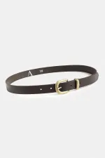 Ceinture en cuir basique pour homme Antioch Coffee