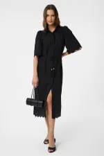 Antioch Black Women's Lace Embroidered Dress