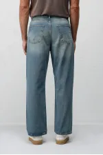 Antioch Yeşil Baggy Fit Erkek Jean