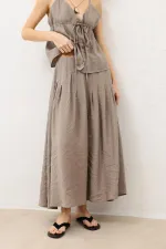 Antioch Vizon Dökümlü Kadın Etek