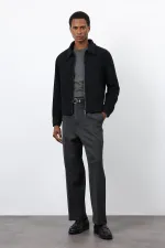 Antioch Black Wool Blend Men's Jacket