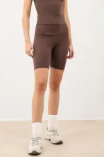 Leggings de sport courts Antioch Coffee