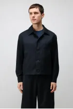 Antioch Navy Relaxed Fit Spring Men's Jacket