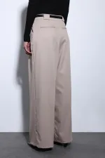 Antioch Taş Pileli Geniş Kadın Pantolon