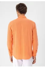 Chemise à manches longues Antioch Salmon pour homme