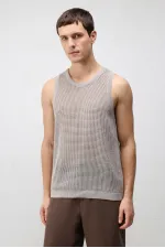 Antioch Natur Knitwear Athlète pour hommes