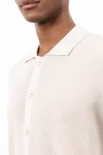 Gilet pour homme en maille fine Antioch Stone