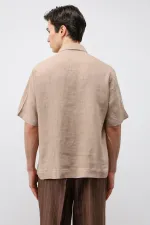 Antioch Vizon 100% Keten Relaxed Erkek Gömlek Antioch Vizon 100% Keten Relaxed Erkek Gömlek