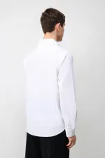 Antioch Beyaz Relax Fit Erkek Gömlek
