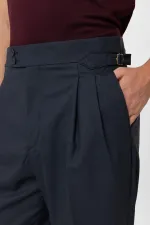 Costume homme Antioch bleu marine croisé coupe italienne