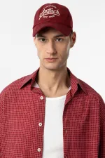 Chapeau brodé Antioch Burgundy pour homme