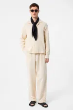 Chemise pour homme Antioch à texture blanc cassé