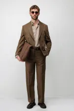 Pantalon Antioch Khaki coupe droite pour homme