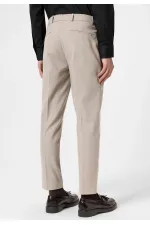 Antioch Bej Yüksek Bel Klasik Erkek Pantolon