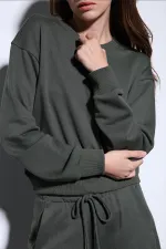 Antioch Khaki Basic Women's Sweatshirt