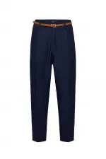 Antioch Lacivert Pensli Kadın Pantolon