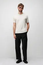 T-shirt texturé premium Antioch Stone pour homme