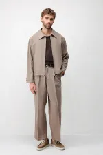 Antioch Men's Jacket with Coffee Texture