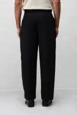 Antioch Siyah Relaxed Fit Erkek Pantolon