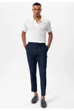 Antioch Beyaz Slim Fit Polo Yaka Erkek T-Shirt