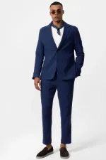 Antioch Lacivert Astarsız Torba Cepli Erkek Blazer Ceket Antioch Lacivert Astarsız Torba Cepli Erkek Blazer Ceket