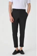 Antioch Smoked Regular Fit Double Hem Men's Trousers