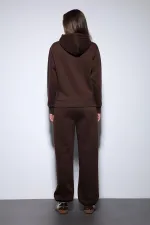 Antioch Coffee Hooded Basic Women's Sweatshirt