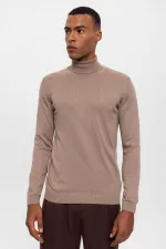 Pull à col roulé long en vison Antioch pour homme