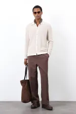 Gilet pour homme en maille fine Antioch Stone