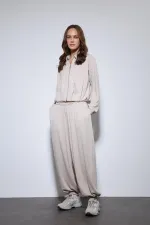 Antioch Taş Volümlü Ceket Ve Paça Lastikli Eşofman Takım