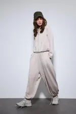 Antioch Taş Volümlü Ceket Ve Paça Lastikli Eşofman Takım