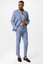 Antioch Mavi Astarsız Torba Cepli Erkek Blazer Ceket Antioch Mavi Astarsız Torba Cepli Erkek Blazer Ceket