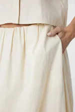 Antioch Stone Women's Balloon Midi Skirt