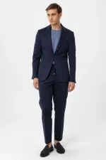 Costume homme Antioch Navy coupe slim confortable