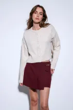 Pull en maille Antioch Stone Slit pour femme