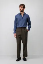 Antioch Kahve 1 Relax Fit Pilili Erkek Pantolon Antioch Kahve 1 Relax Fit Pilili Erkek Pantolon